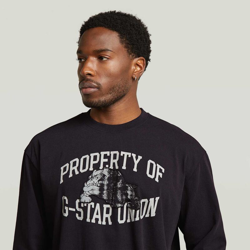 G-Star Sunfaded Gr Relaxed R T L\S image number 2